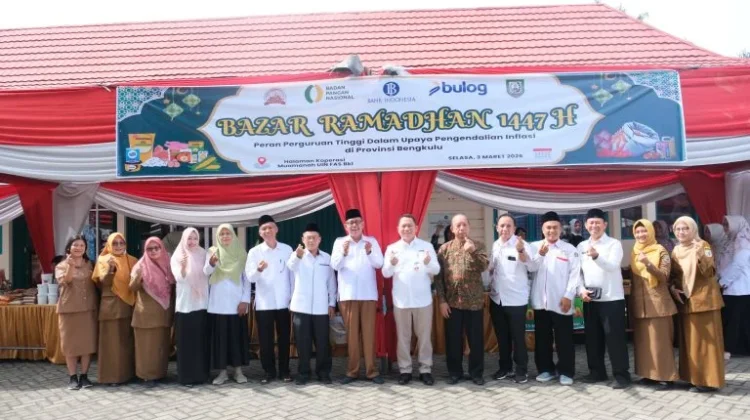 Bazar Murah UINFAS Bengkulu Bantu Warga Sambut Ramadan