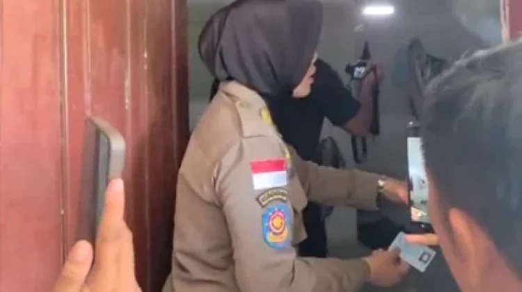 Satpol PP Kota Bengkulu Razia Rumah Kost di Sawah Lebar Baru