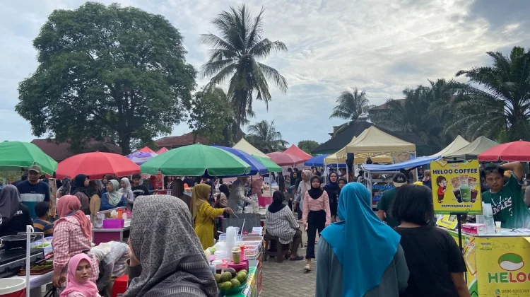 Balai Buntar Kota Bengkulu Mendadak Menjadi Pusat Kuliner Ramadhan