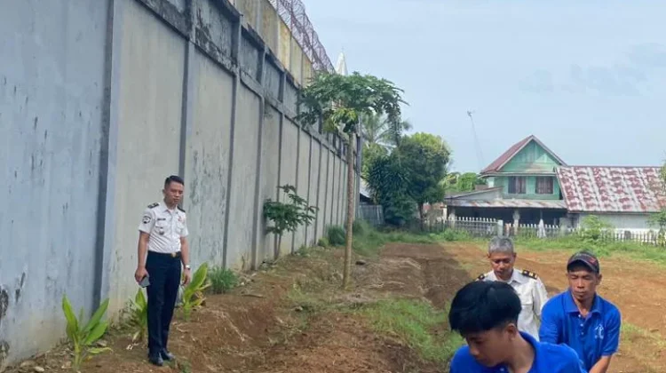 Dukung Program Ketahanan Pangan, Lapas Arga Makmur Libatkan WBP Olah Lahan
