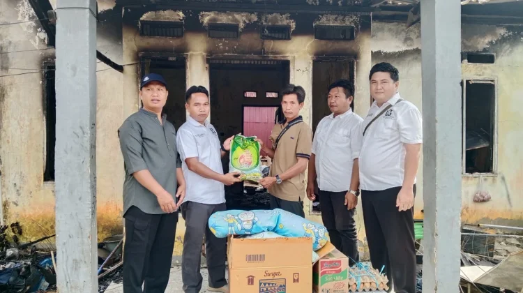 Laskar Gibran Bengkulu Salurkan Bantuan bagi Korban Kebakaran di Sukarami