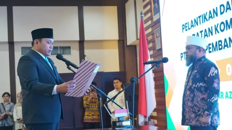 Andaru Pranata Resmi Jabat Komisaris Bank Bengkulu