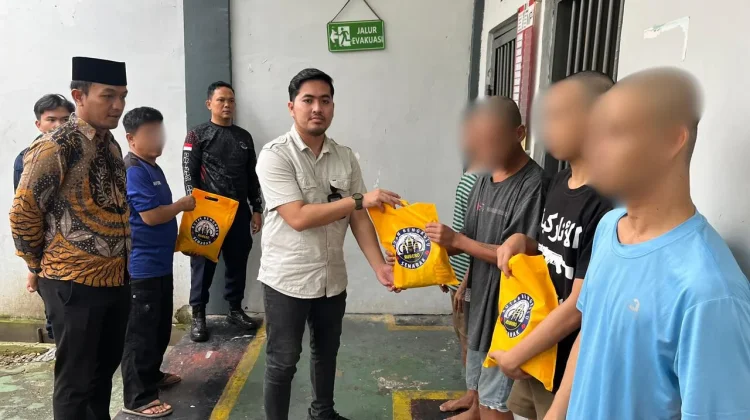 Warga Binaan Pemasyarakatan Rutan Bengkulu Terima Peralatan Mandi