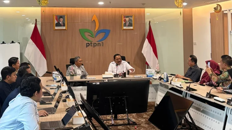 Wagub Temui Dirut PTPN I Bahas Lahan Bandara TNI AU di Bengkulu