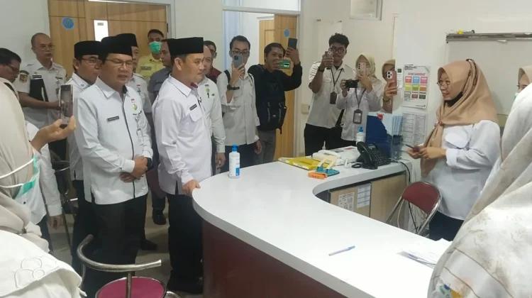Sekdaprov Bengkulu Sidak Pelayanan RSUD M. Yunus