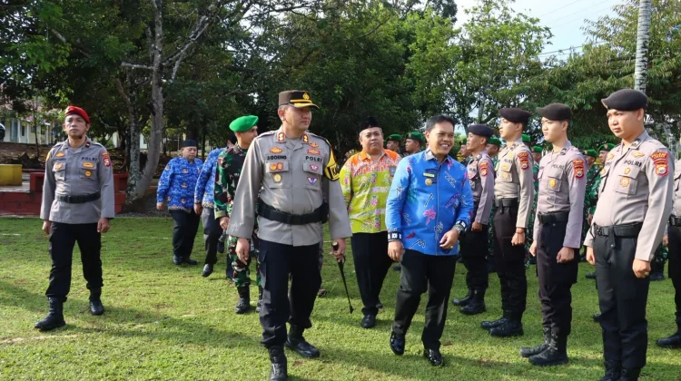 Polres Lebong Gelar Apel Pasukan Operasi Ketupat Nala 2026