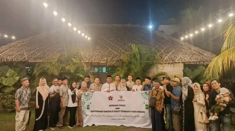 Buka Bersama dan Penyaluran Sembako, Baznas Bengkulu-PWI Perkuat Sinergi Ramadan