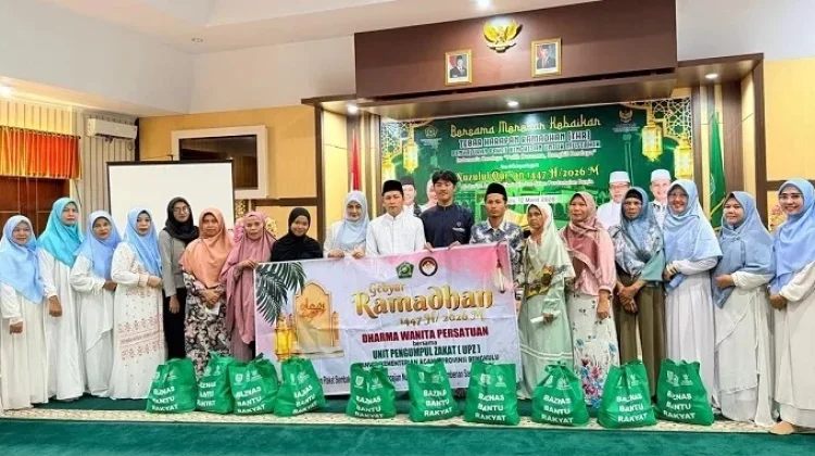 Kanwil  Kemenag  Provinsi Bengkulu , BAZNAS Salurkan Sembako