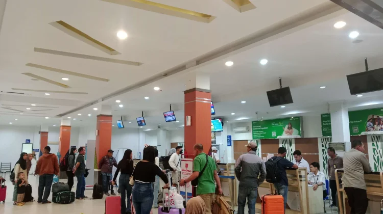 H-2 Lebaran, Penumpang Bandara Fatmawati Bengkulu Diperkirakan Capai 3.200 Orang