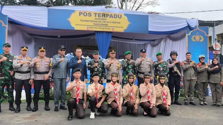 Kapolda Bengkulu Tinjau Pos Pelayanan Idul Fitri
