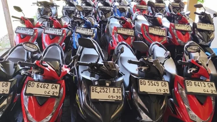 Polsek Selebar Membuka Penitipan Kendaraan Bagi Warga yang Mudik Lebaran