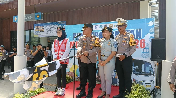 Jasa Raharja Bengkulu Ikuti Program Mudik Gratis Polda di Terminal Air Sebakul