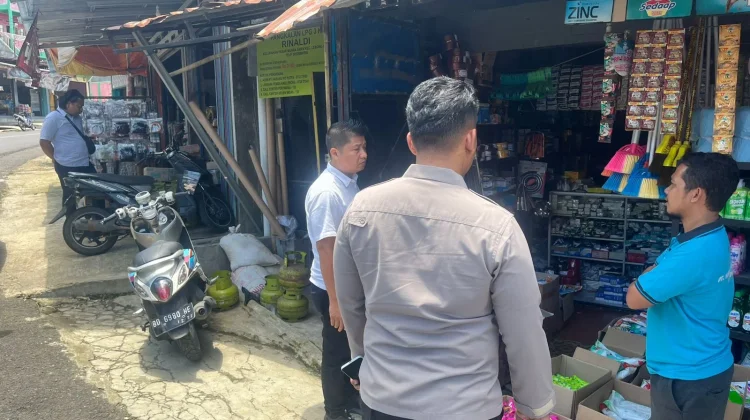 Polres Lebong Awasi Pangkalan LPG 3 Kg, Pastikan Warga Tenang Sambut Lebaran