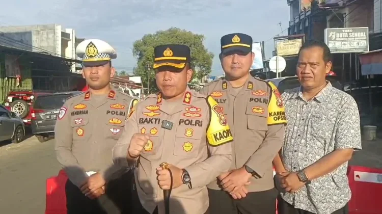 Kapolres Bengkulu Utara Pantau Langsung Pengaman Shalat id Jemaah Muhammadiyah