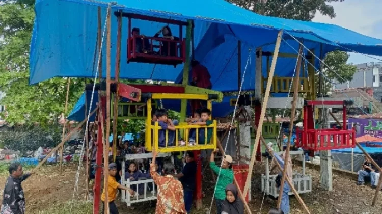 Buayan Keliling Wahana Bianglala dan Komedi Putar Tradisional ala Kota Curup