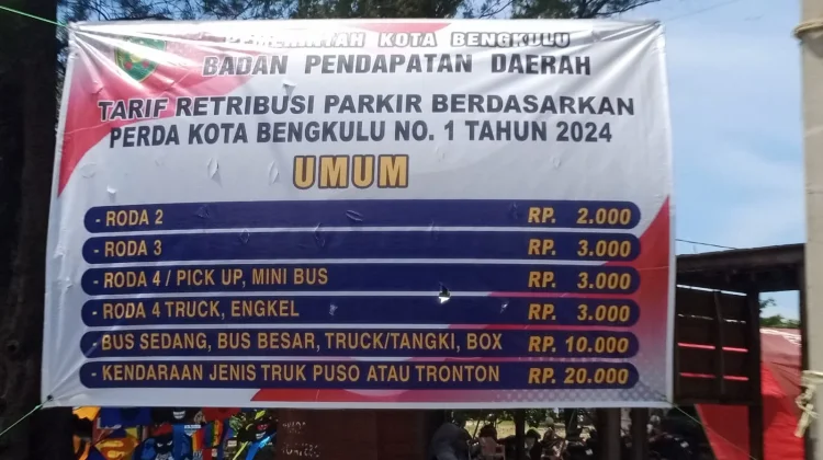 Tarif Parkir, Polresta Bengkulu Dukung Pemerintah Melalui Layanan 110