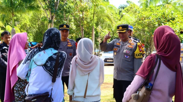 Kapolres Lebong Cek Objek Wisata, Pastikan Keamanan Pengunjung