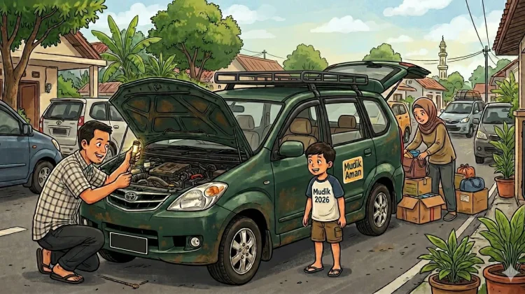 Arus Balik Lebaran, cek komponen penting mobil sebelum berangkat