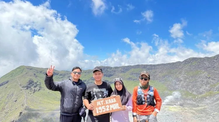 Animo Pendakian Gunung Meningkat saat Libur Lebaran,Bukit Kaba Jadi Pilihan