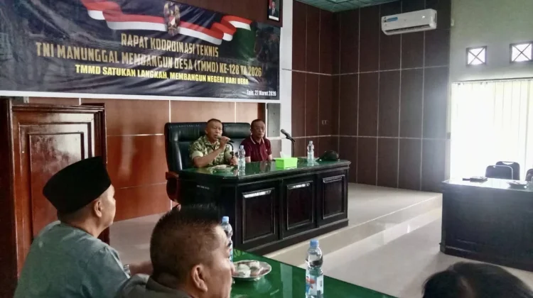 Pemkab Seluma dan Kodim 0425 Matangkan Persiapan TMMD ke-128