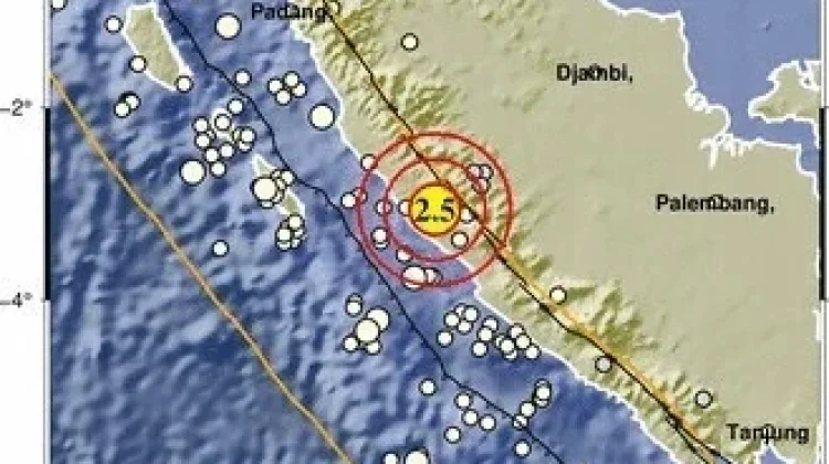 Lebong Diguncang  Aktifitas Gempa Kecil