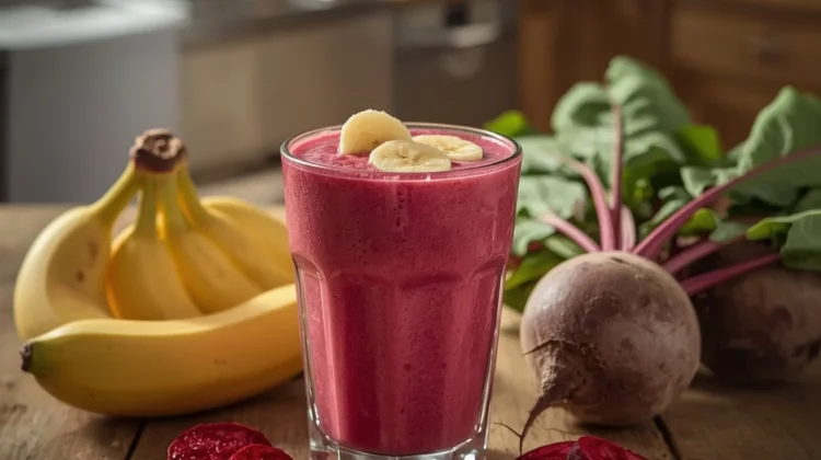 Jus Pisang dan Buah Bit, Minuman Sehat Kaya Nutrisi