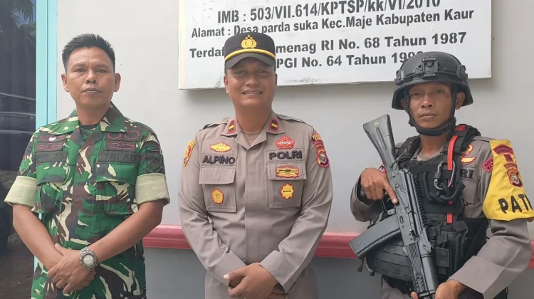 Momen Libur Lebaran, Polsek Maje Terima Penitipan Kendaraan