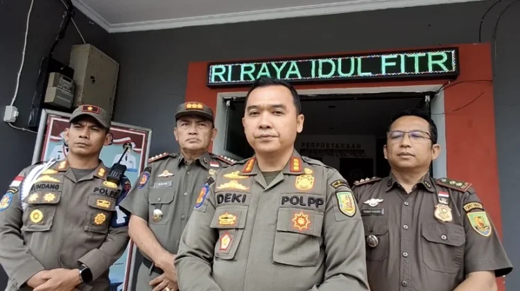 Satpol PP Sidak ASN Pasca Lebaran