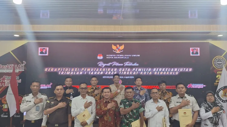 Pleno PDPB Triwulan I 2026, KPU Tetapkan 288.717 Pemilih