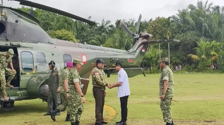 Menhan Tinjau Pembangunan Batalyon Teritorial 891/TP di Kabupaten Seluma