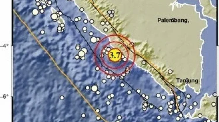 Seluma Diguncang Aktivifitas Gempa Sebanyak 2 Kali