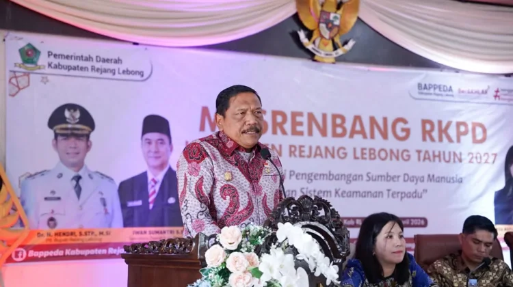 Musrenbang Rejang Lebong Bahas Infrastruktur Prioritas