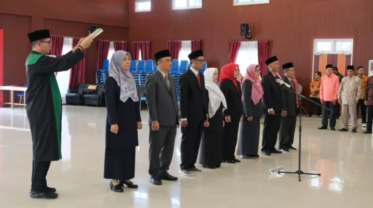 Rektor UINFAS Bengkulu Lantik Pejabat Baru Periode 2026–2030