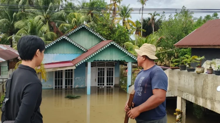Ketinggian Banjir di Kota Bengkulu Mencapai 1 Meter Lebih
