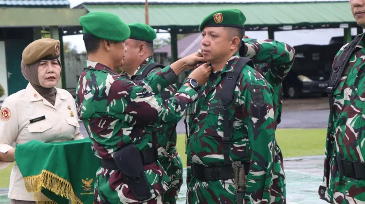 Dandim 0407/KB Pimpin Kenaikan Pangkal dilingkungan Kodim