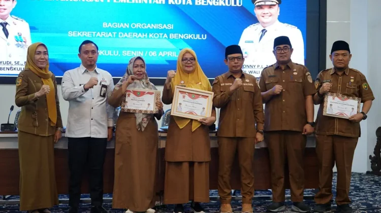 Pemkot Bengkulu Raih Predikat Tertinggi Pelayanan Publik dari Ombudsman RI