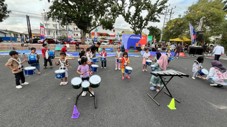Mengenal Korps Drumband Cilik Dari TK Pembina 1 Kota Bengkulu