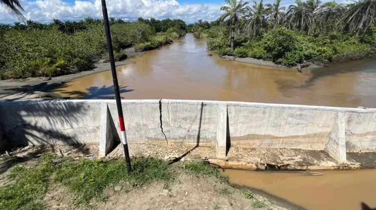 Pemprov Bengkulu Pastikan Struktur Jembatan Air Martan Aman