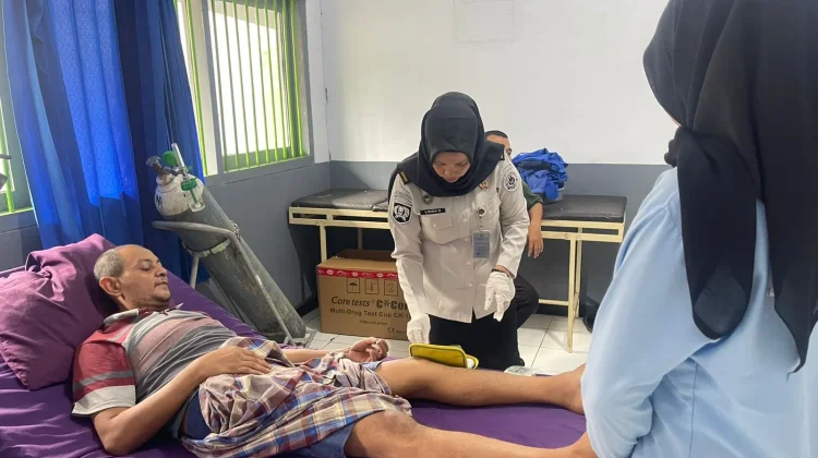 WBP Terserang Sakit, Lapas Arga Makmur Berikan Penanganan Medis Secara Optimal