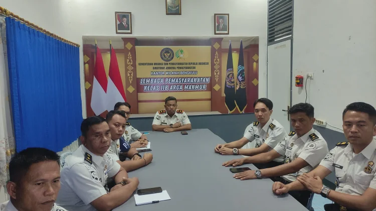 Lapas Arga Makmur Prepare Kunjungan Komisi XIII DPR RI