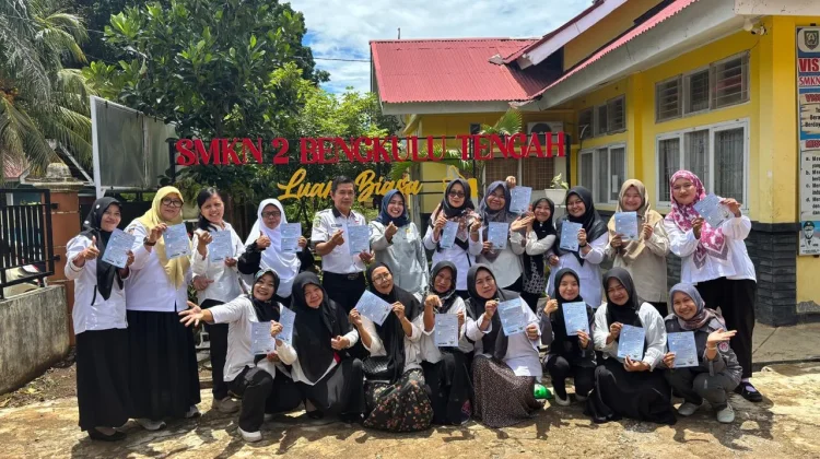 JR Bengkulu Gelar Program Pengajar Peduli Keselamatan Lalin di SMKN 2 Benteng