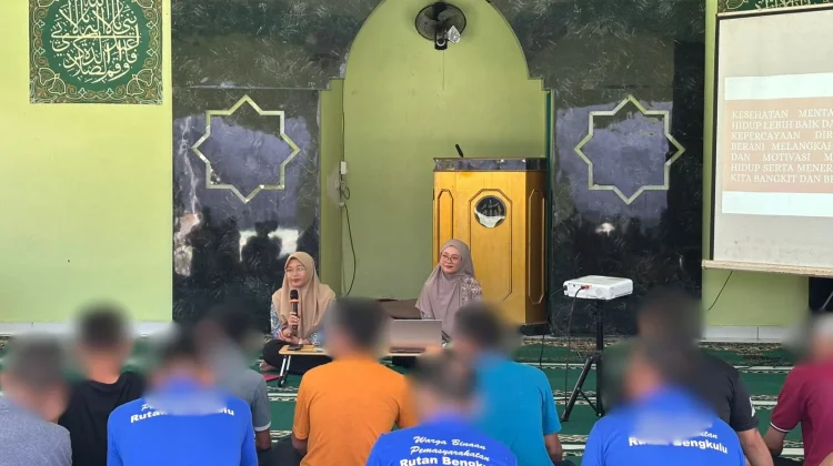 WBP Rutan Ikuti Edukasi Kesehatan Mental