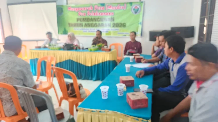 Musdes Prepare Pelaksanaan, TNI Dukung Pembangunan
