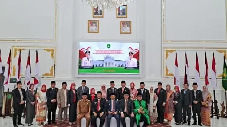 Wali Kota Bengkulu Lantik 10 Pejabat Eselon II