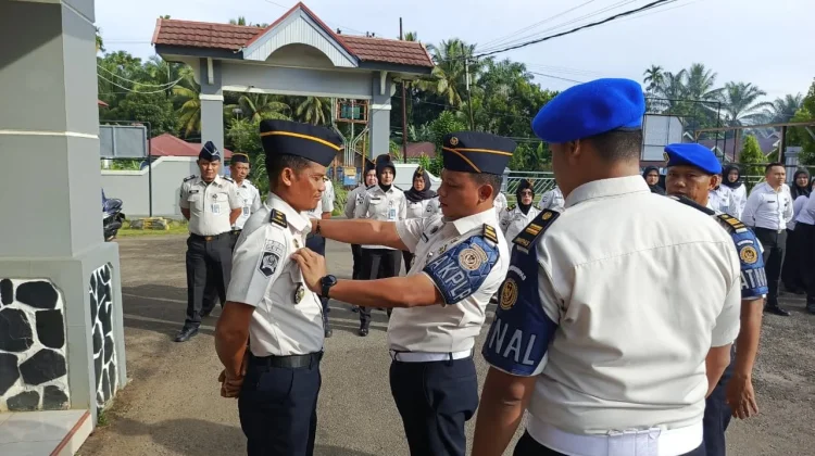 Operasi Penegakan Disiplin, Lapas Arga Makmur Lakukan Apel