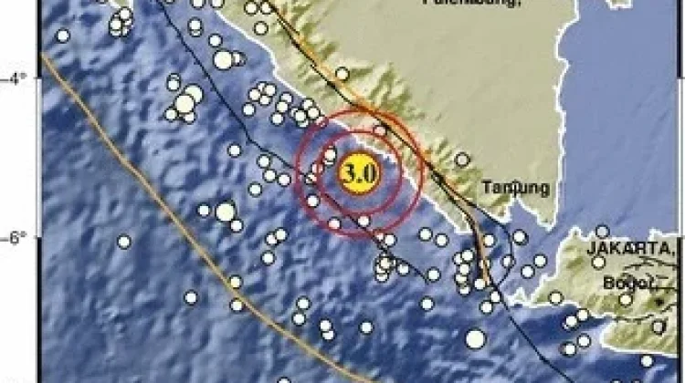 Kaur Diguncang  Gempa Dengan Magnetudo 3.0