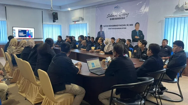 Direktur Keuangan LPP RRI Lakukan Kunjungan Kerja ke RRI Bengkulu