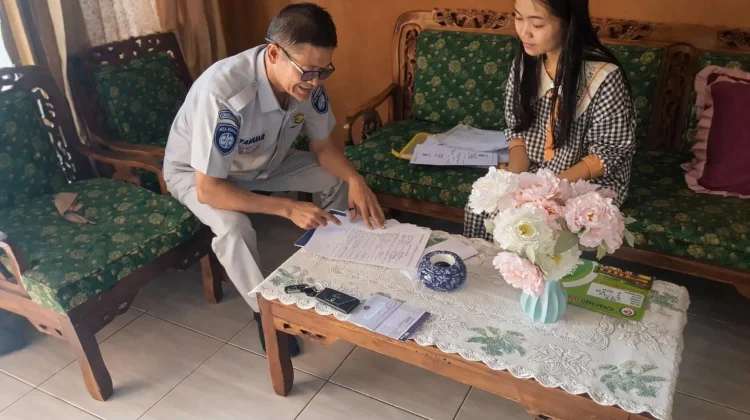 Jasa Raharja Bengkulu Jemput Bola ke Rumah Ahli Waris Korban Laka