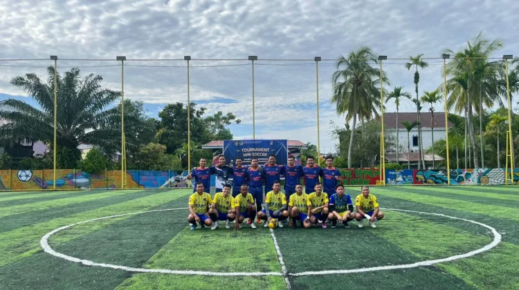 Semarakkan HBP ke-62,Kanwil Ditjenpas Bengkulu Gelar Pertandingan Mini Soccer
