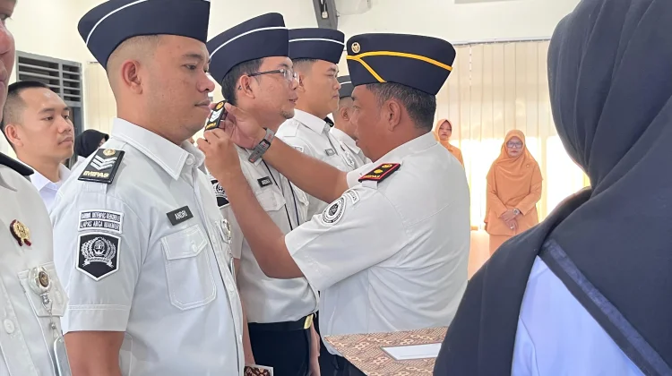 Tingkat SDM, Lapas Arga Makmur Gelar Pelantikan hingga Pisah Sambut